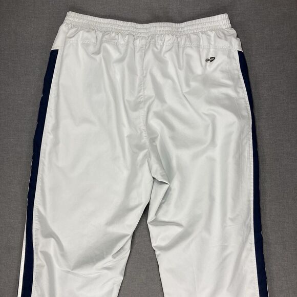 Adidas Track Pants Mens Sz XL Gray Baggy Wide Leg Streetwear Vintage Sweatpants - Picture 7 of 15